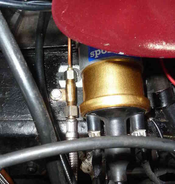 MGTD/TF Oil Pressure Adapter Kit