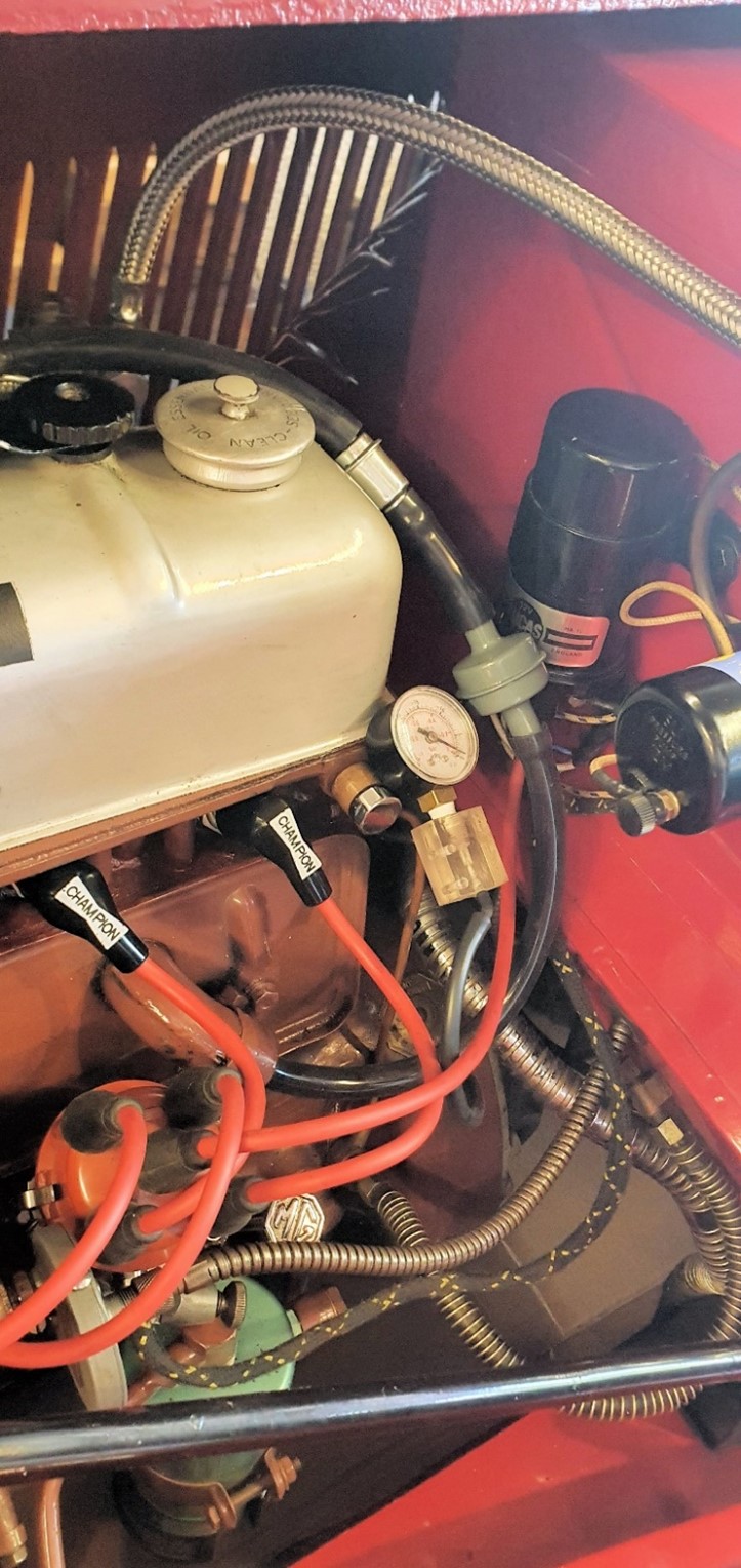 Keeping oil in an XPAG Positive Crankcase Ventilation The MG T Society